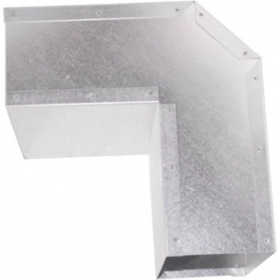 Kolano wentylacyjne Ściana - Strop OCYNK 200x50 - 90 st.